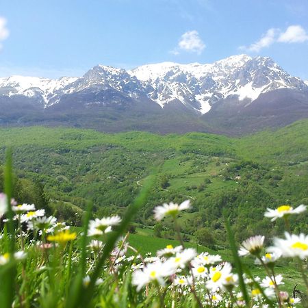 La Via Del Parco Villa Arsita Bagian luar foto